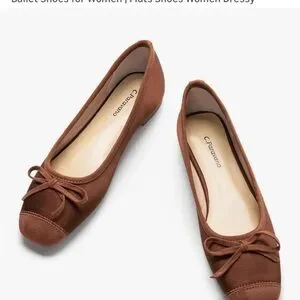 C.Paravano Bowknot Ballet Flats